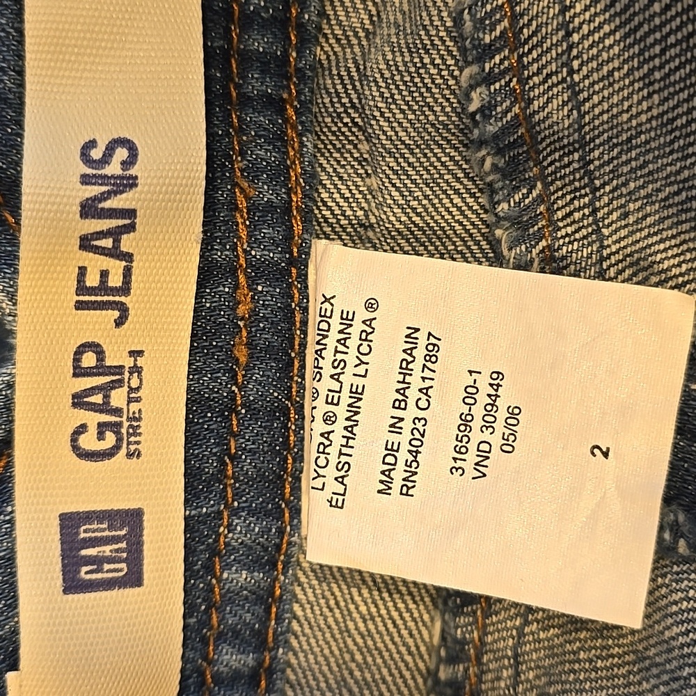 GAP VINTAGE STRETCH JEAN SKIRT - Picture 3 of 4